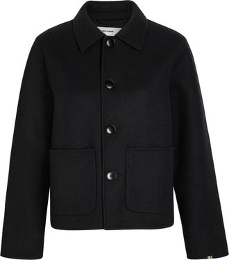 Extreme Cashmere Extreme Cashmere N&deg;463 Mover Wool and Cashmere-blend Jacket - Black - One Size