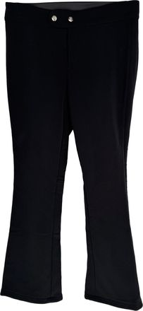 Bogner Flared Trousers in Black Polyester