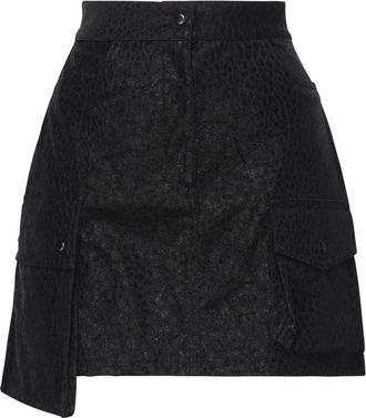 Alberto Audenino Rokken, Dames, Zwart, L, Tonia Cargo Minirok