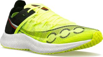 Saucony Womens Sinister Running Shoes In Citron/black