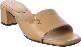 Jimmy Choo London Dina 45 Leather Sandal