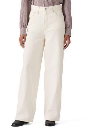 Levi's Cinch High Waist Baggy Wide Leg Jeans in Blank Impact at Nordstrom Rack, Size 30 31