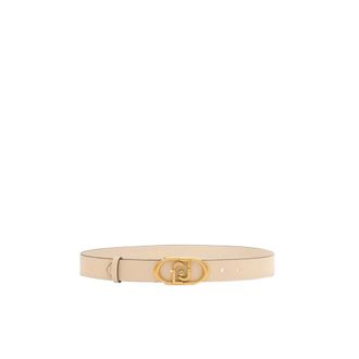 Liu Jo Cintur&oacute;n de piel - Accessories - Mujer - Beige - M