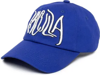 Haculla Haculla embroidered cap - unisex - Cotton - One Size - Blue