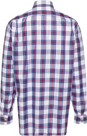 Kiton Mens Checked Cotton Shirt Aw24 M