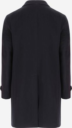 Tagliatore Mens Coat Alton Ultramarine Blue Virgin Wool