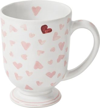 Juliska Love You More Footed Mug in Pink at Nordstrom