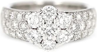 Van Cleef & Arpels Anello con diamanti - Argento