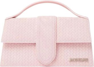 Jacquemus Le Grand Bambino - Dames - Handtassen - Roze - ONE Size - Katoen - Tassen
