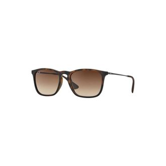 Ray-Ban Chris Zonnebril - Heren - Zonnebrillen - Bruin - 54 MM - Nylon - Accessoires