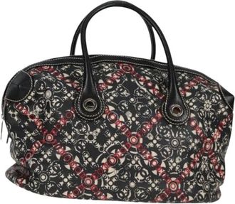 Chanel Pre-owned Handbags, female, Multicolor, Size: ONE SIZE Pre-owned Vintage Boston Bag