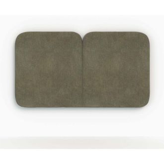 Rendez-Vous D&eacute;co Cabecero De Cama Etna En Tejido Verde Oliva 160 Cm