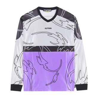 Iuter Iuter, Heren, Tops, Paars, Maat: S Poliester