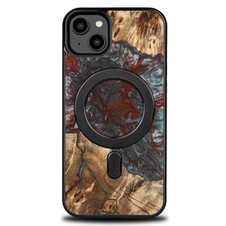 OEM Funda Bewood Unique Para Iphone 15 Plus - Planetas - Plut&oacute;n Con Magsafe