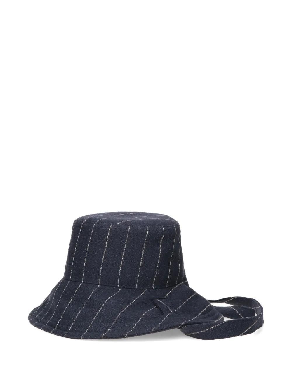 Chapeau De Soleil Femme FEOYA - Bord Large, Coton Anti-UV, Pliable, Noeud Papillon - Taille 56-58
