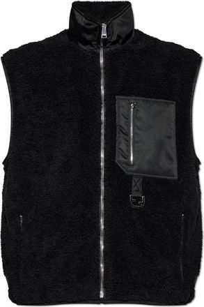 Fendi Vests, male, Black, Size: S Gilet
