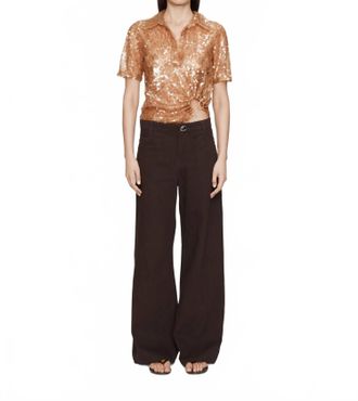 CHRISTOPHER ESBER Relaxed Denim Jean In Espresso