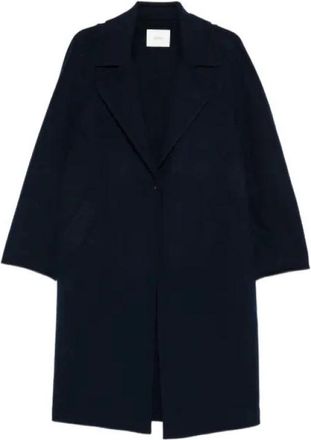 Joseph Franco Double Face Cashmere Coat - Dames - Mantel - Blauw - M - Wol - Jassen