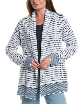 Splendid Stripe Open Front Cardigan