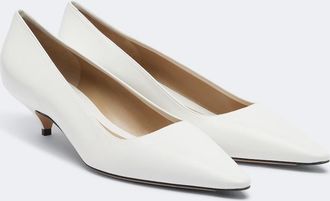 The Row Liisa leather pumps