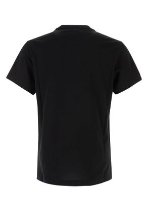 Burberry Mens Jerseywear T-Shirt Black Cotton