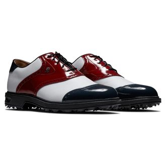 FootJoy Footjoy Series Wilcox 54522 Men White Waterproof Spikes Golf Shoes RHS3802