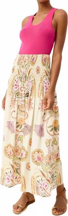 Marie Oliver Stacie Midi Skirt In Haven