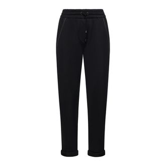 Brunello Cucinelli Rtw... - female - Brunello Cucinelli - Sweatpants - Black - L - Trousers