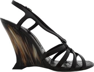 Ferragamo Anemone X5 Wedge Sandals, Size 10 B
