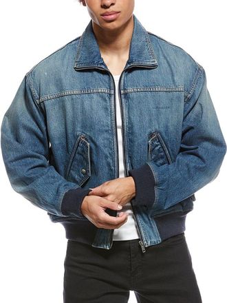 Givenchy Denim Bomber Jacket