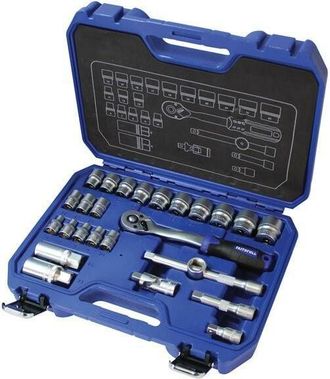 Faithfull The Brand Faithfull - 381026N1 3/8in Drive Socket Set, 26 Piece FAISOC3826MN
