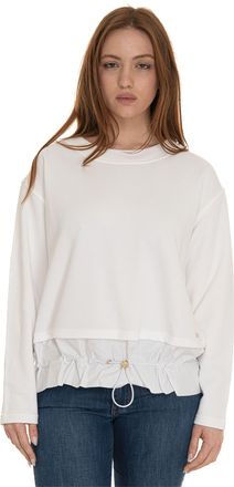 Fay Felpa girocollo Bianco Fay Donna