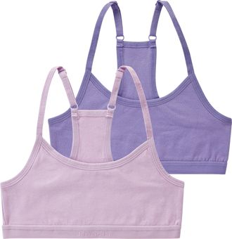 Bench Bustier BENCH., Damen, Gr. 134/140, N-Gr, helllila, lila, Jersey, Obermaterial: 92% Baumwolle, 8% Elasthan (LYCRA), Basic, k&ouml;rpernah, BHs Bustier, M&auml;d