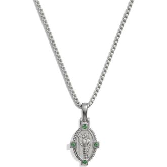 Awe Inspired Sekhmet Bastet Goddess Necklace in 925 Sterling Silver at Nordstrom