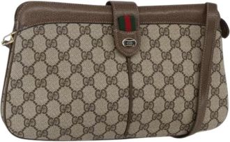 Gucci Pre-owned Cross Body Bags, female, Beige, Size: ONE SIZE Pre-owned Cross Body Bag