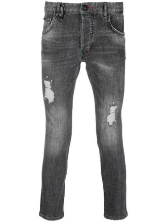 Philipp Plein Straight jeans - Grijs