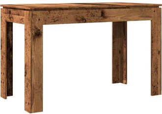 vidaXL Dining Table Old Wood 120x60x76 cm Engineered Wood Vidaxl
