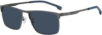 BOSS 1837/G/S Asian Fit R80/KU Mens Sunglasses Gunmetal Size 57