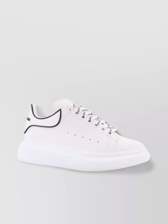 Alexander McQueen leather oversized low-top sneakers