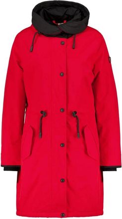 Wellensteyn Jassen, Dames, Rood, 2Xl, Leer, Rialto Parka