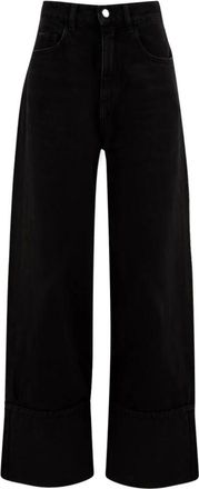 Icon Denim Los Angeles Dames, Jeans, Grijs, Maat: W27 Katoen