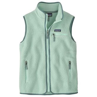 Patagonia Retro Pile Vest Fleecegilet f&uuml;r Damen | gr&uuml;n/t&uuml;rkis