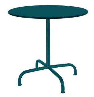 Schubiger M&ouml;bel Metall-Tisch Rigi Rund