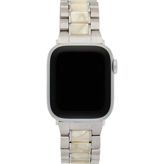 Machete Jewelry Boyfriend Apple Watch Band in White Shell at Nordstrom