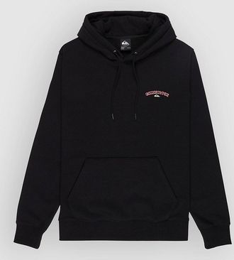 Quiksilver Screeny Front & Back Hoodie schwarz