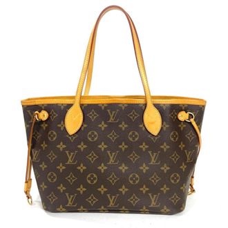 Louis Vuitton Brown Monogram Canvas Tote Bag (Pre-Owned)