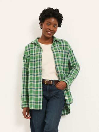 Fat Face FatFace Carolin Green Check Shirt