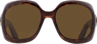 Dior Green Round Ladies Sunglasses DIORLADY R21 CD40114I 52N 58