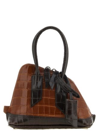 The Attico Brown Calfskin Womens Handbag