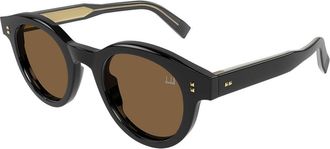 Dunhill DU0122S 001 Mens Sunglasses Black Size 47